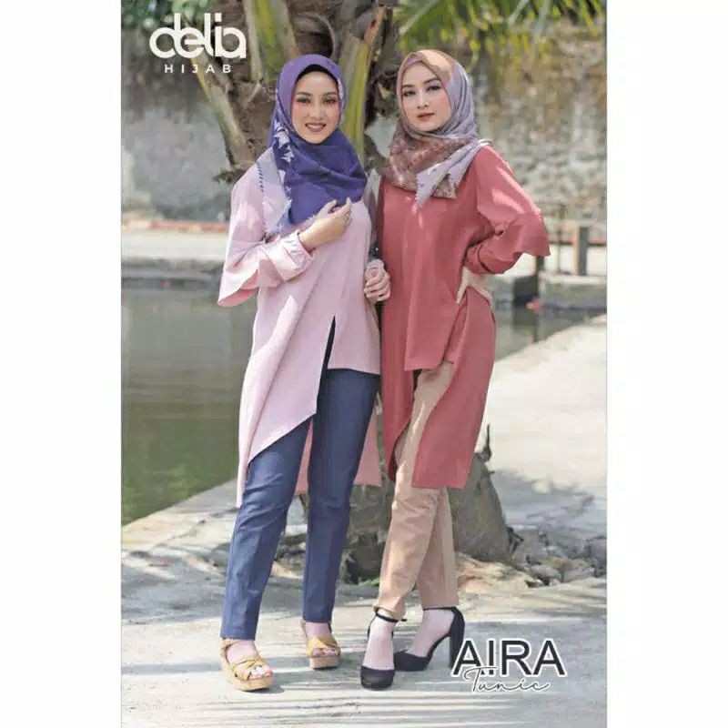 TUNIK TERBARU 2020 DELIA HIJAB AIRA TUNIK