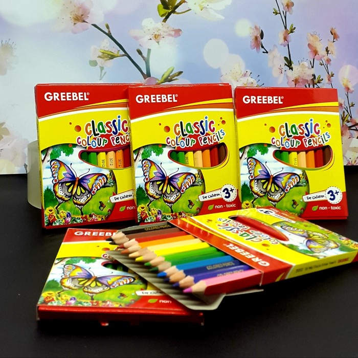

Star Pensil Warna Greebel Classic 12 Pendek Hot Sale