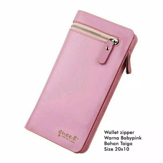 DOMPET WANITA ZIPPER ATAS - Dompet panjang wanita KOREAN FASHION WALLET