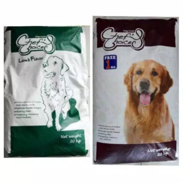 chefs choice dog 20kg Khusus gojek