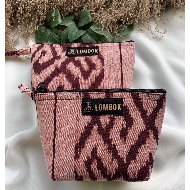 Pouch / Dompet Tenun Khas Lombok