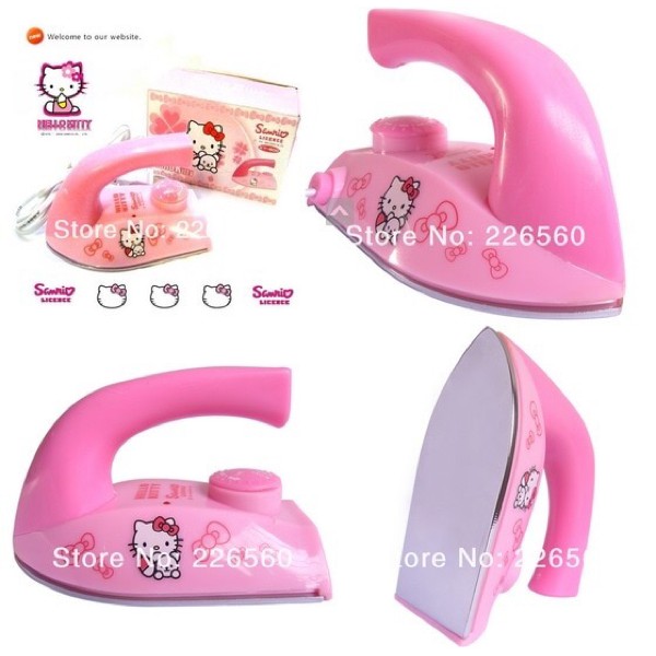 setrika mini kecil helo kitty