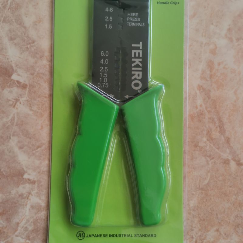 crimping tool 9&quot; Tekiro tang kupas kabel tang krimping skun kabel 9 inch Tekiro