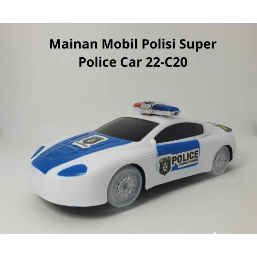 Mainan Mobil Polisi Baterai Super Police Car Mainan Mobil Polisi Anak ST22-C20