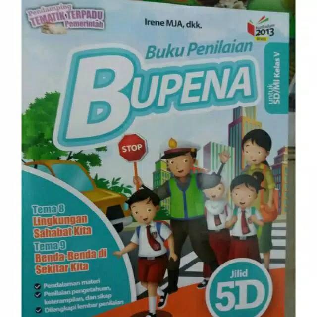 Bupena Kelas 5 A B C D Kurikulum 2013 Shopee Indonesia