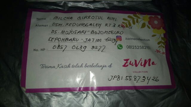 Gamis Twill Ori Jumbo - Elzhaf - Batik Pekalongan