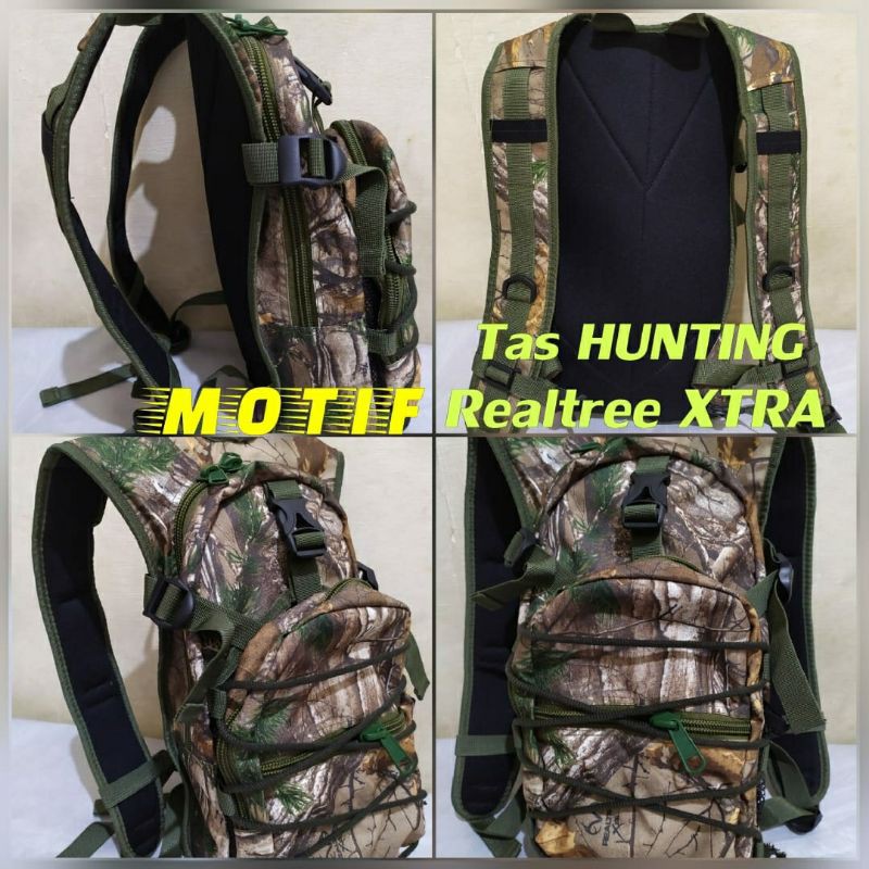 Tas gendong loreng camo realtree xtra - Tas punggung loreng camo realtree xtra gendong