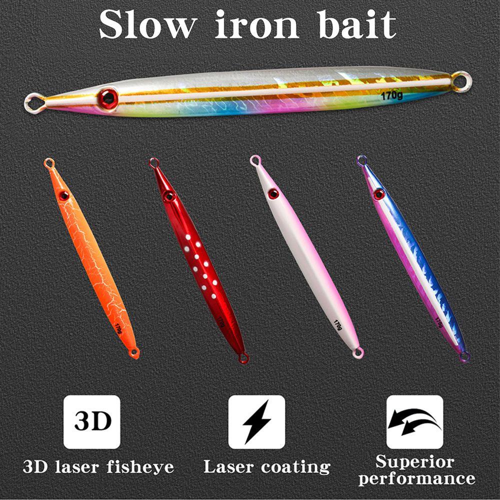 Preva Metal Fishing Lure Tanpa Kait Tenggelam Ikan Kecil Warna-Warni Memimpin Casting