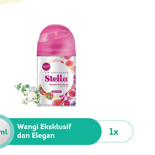 ✸ STELLA MATIC REFILL PREMIUM SWEET RAINBOW 225ML ♛