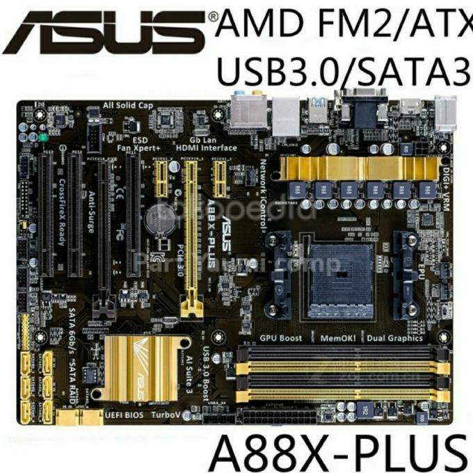 motherboard amd fm2+ procy a10-7860k