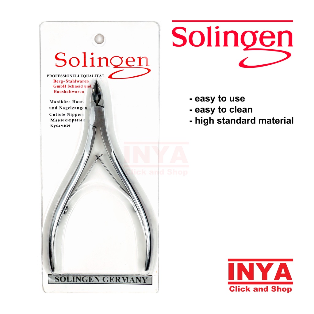 GUNTING KUKU TANG KUTIKULA SOLINGEN NAIL CLIPPER - MANICURE