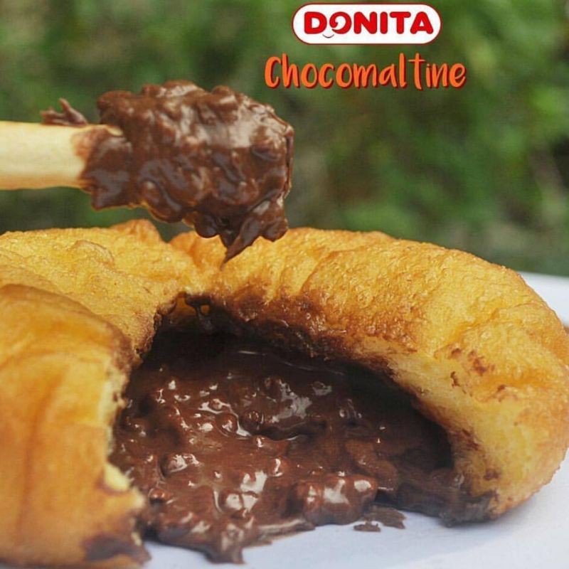 Donut Donita Donat Kentang Isi Coklat Frozen 6 Pcs