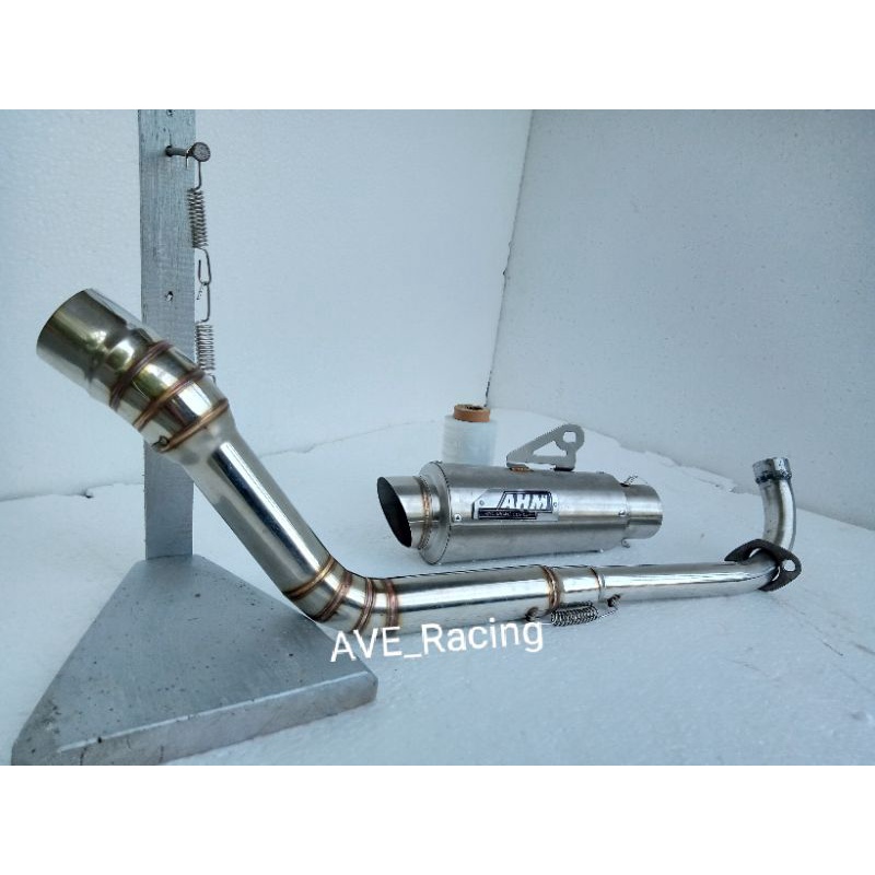 Knalpot racing AHM buat Vega R, RR, Zr dll