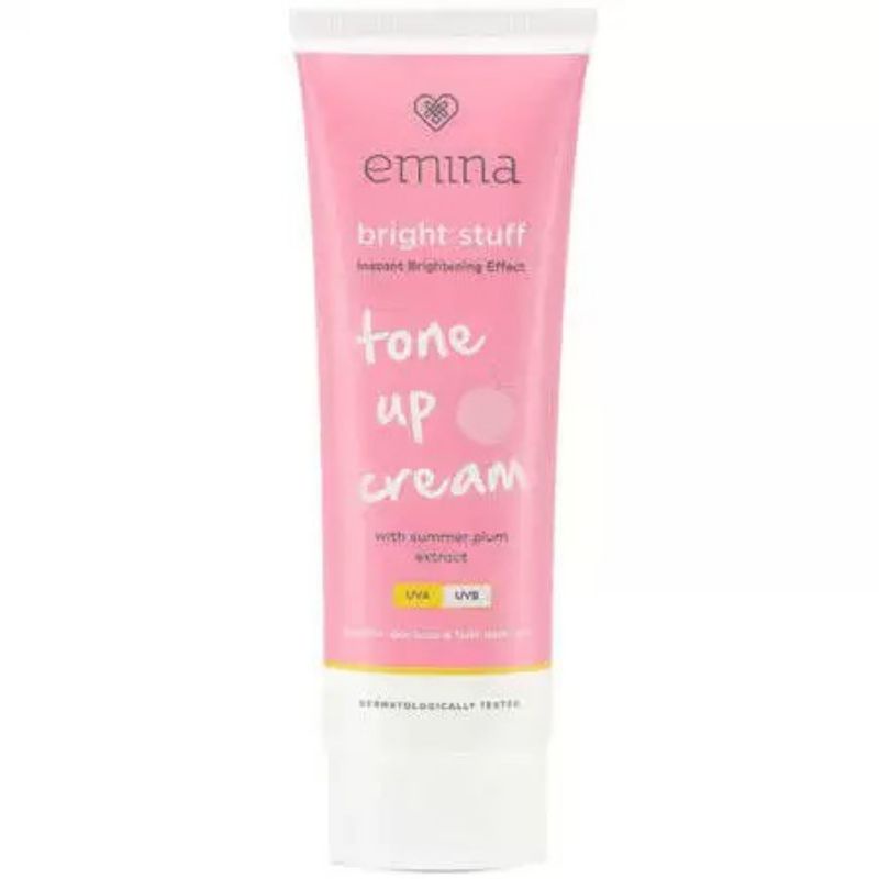 Emina Bright Stuff Series Face Wash Scrub ms. pimple Acne Prone Tone Up Cream Moisturizing Cream Serum 7,5 ml 50 ml 100 ml