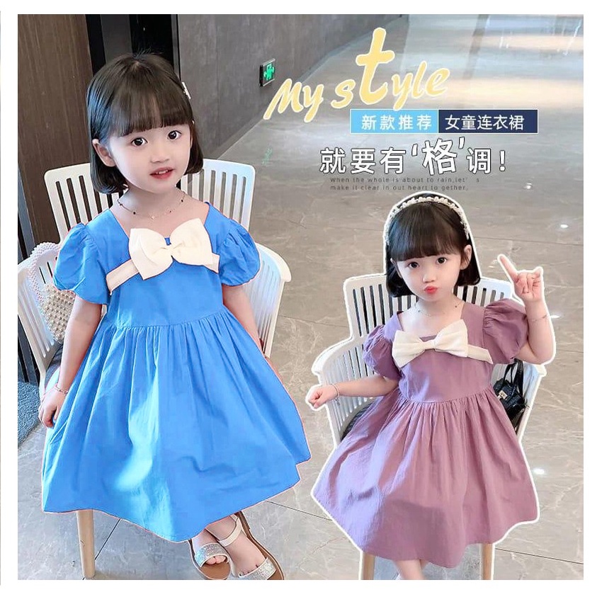 Mokokomo Dres Anak Perempuan Dres Cindy Dres Anak Cewek Dres Anak Korea Terbaru