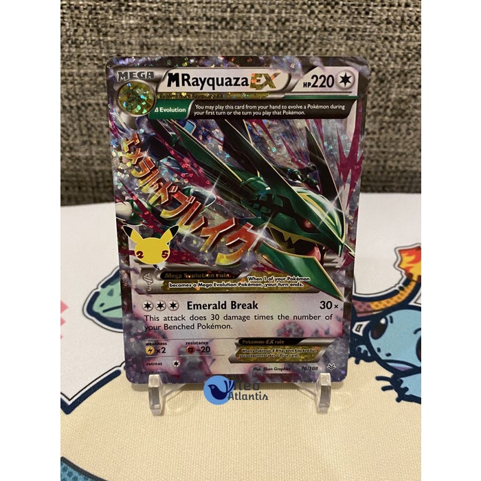 Pokemon TCG English M Rayquaza EX (Classic Collection) Celebrations