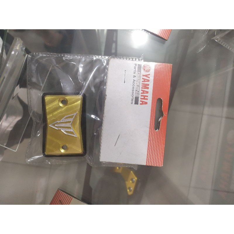 CAP RESERVOIR GOLD YAMAHA MT15 ORIGINAL AKSESORIS