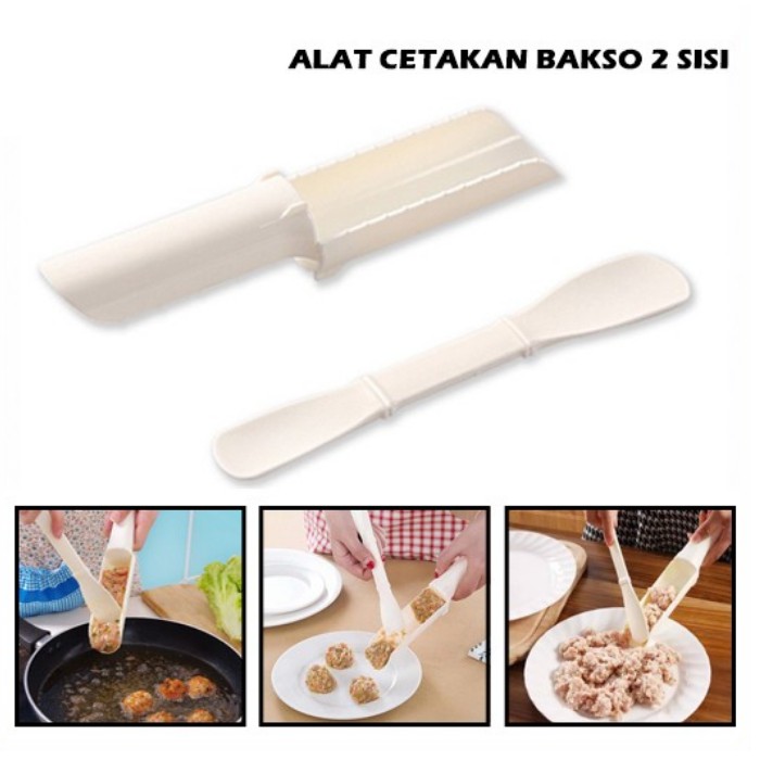 Alat Cetakan Bakso Bakwan Meatball Maker Alat Pencetak Pentol 2 Sisi