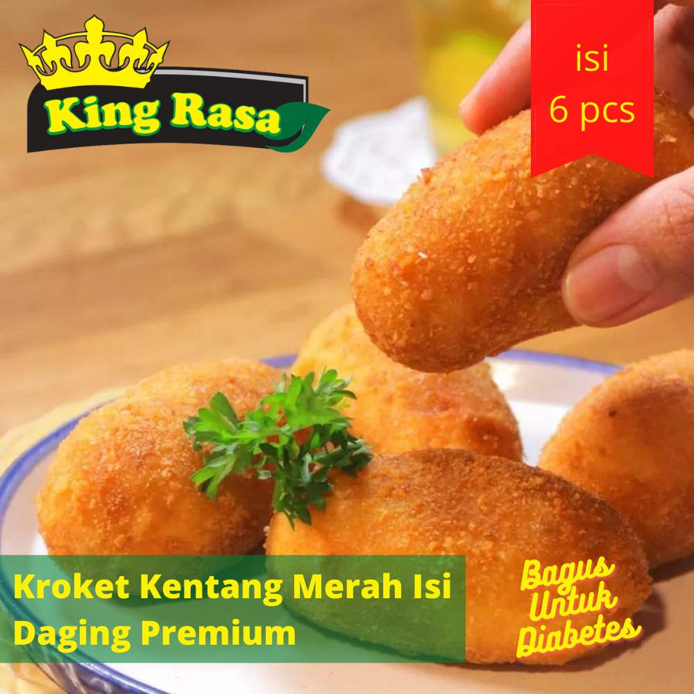 

Kroket Kentang Daging Sapi Frozen Kentang Merah Cocok Untuk Diabetes