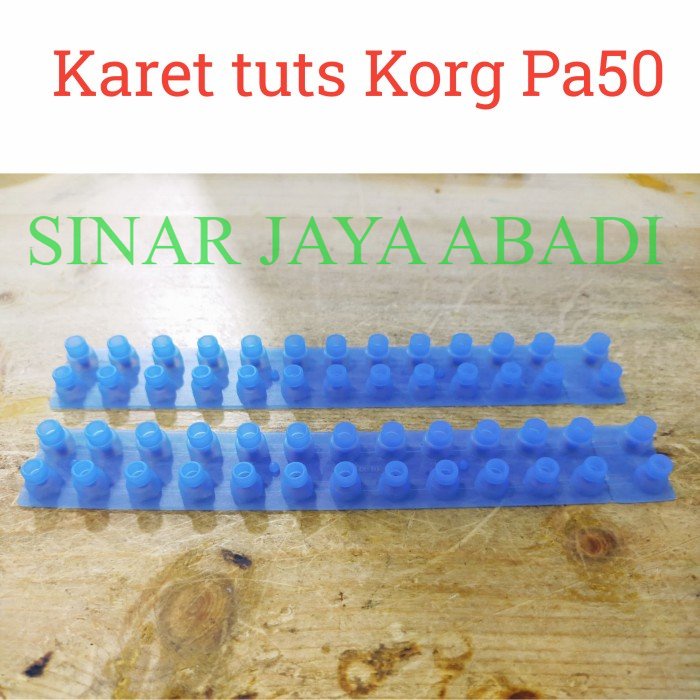 RUBBER CONDUCTIVE  KORG PA 50 KARET TUTS KEYBOARD KORG PA 50  KORG PA 50