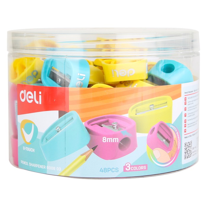 

NEW STOCK DELI ER00803 ONE HOLE - FOR STANDARD PENCIL Î¦ 8 MM / RAUTAN PENCIL