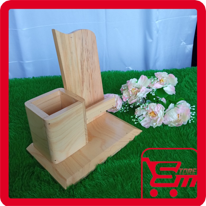 

STAND HP + KOTAK ALAT TULIS / TEMPAT ALAT TULIS / STAND HP