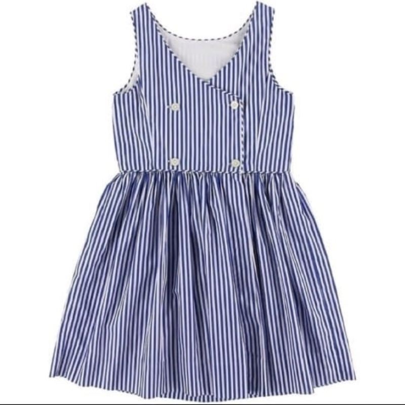 DRESS ANAK R*LPH LAUREN/POLO SLEEVE LESS