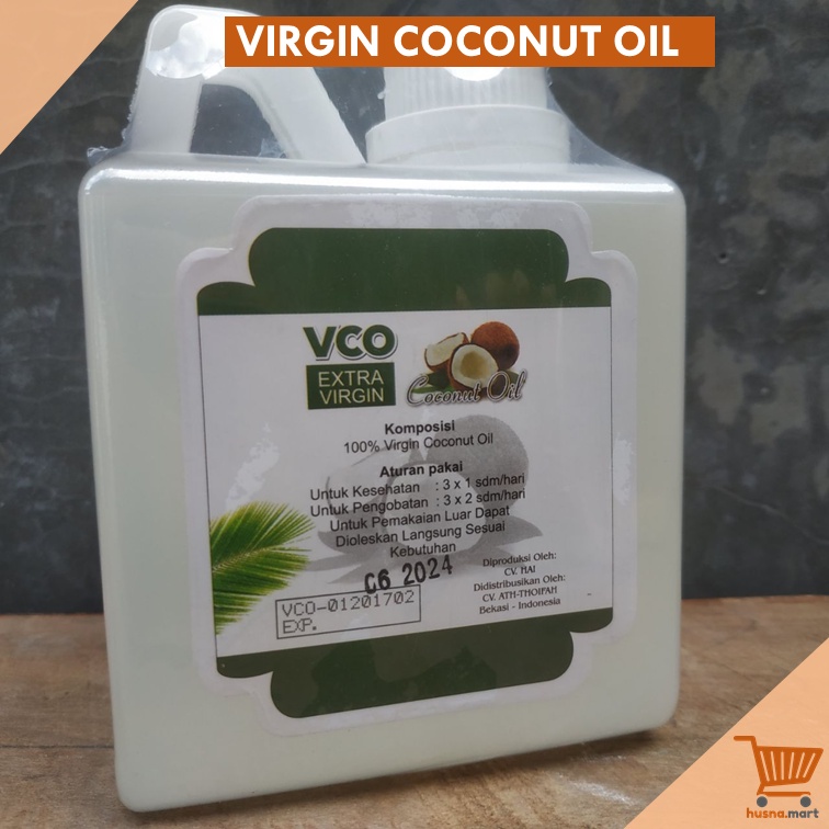 Minyak VCO - Virgin Coconut Oil 500ml Grade A - Minyak Kelapa Murni Ath thoifah