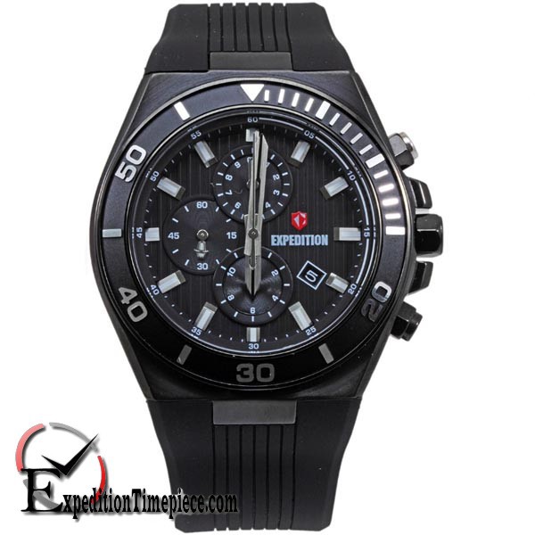 Jam Tangan Expedition E 6634 MC Black White