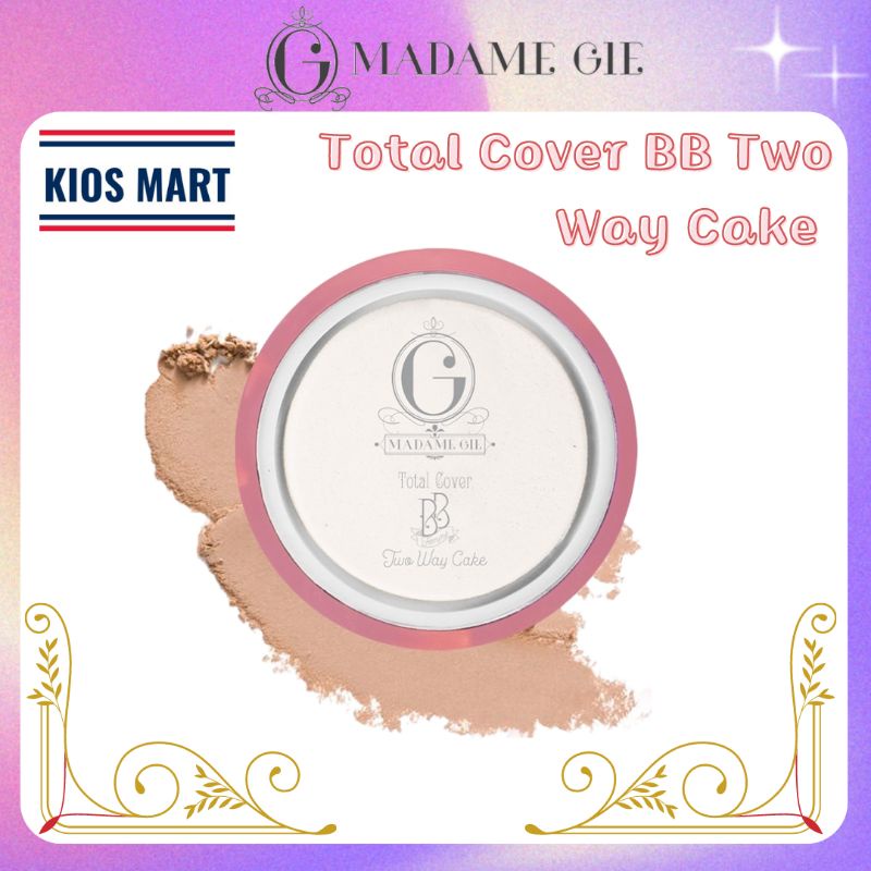 Madame Gie Total Cover BB Two Way Cake | Bedak Padat