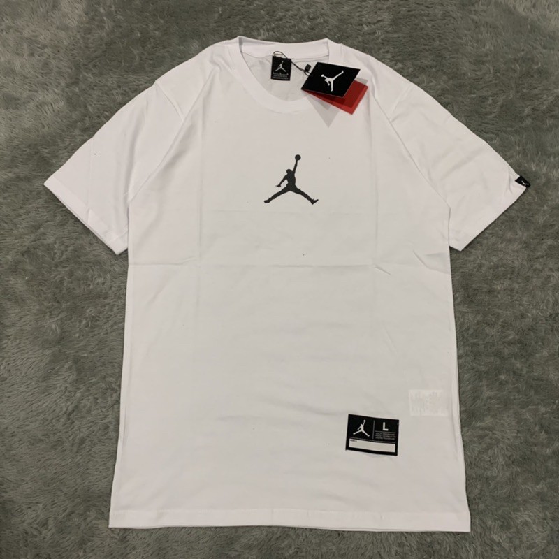 Kaos Tshirt Air Jordan Jumpan Logo Small Fulltag &amp; Lebel