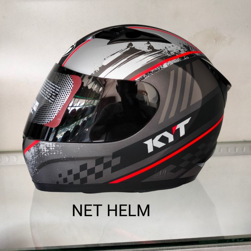 HELM KYT R10 SERI 4 GUN DOFT ORIGINAL KYT R10