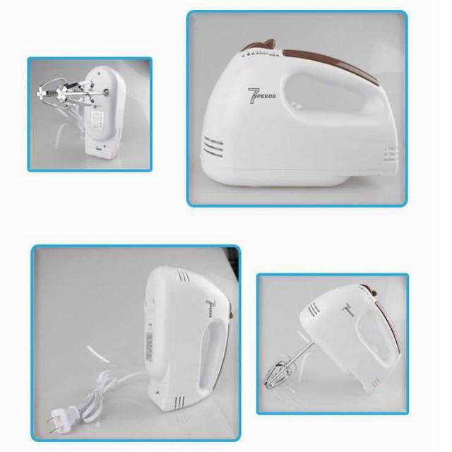 Mixer Tangan 7 Kecepatan 100W - HE-133