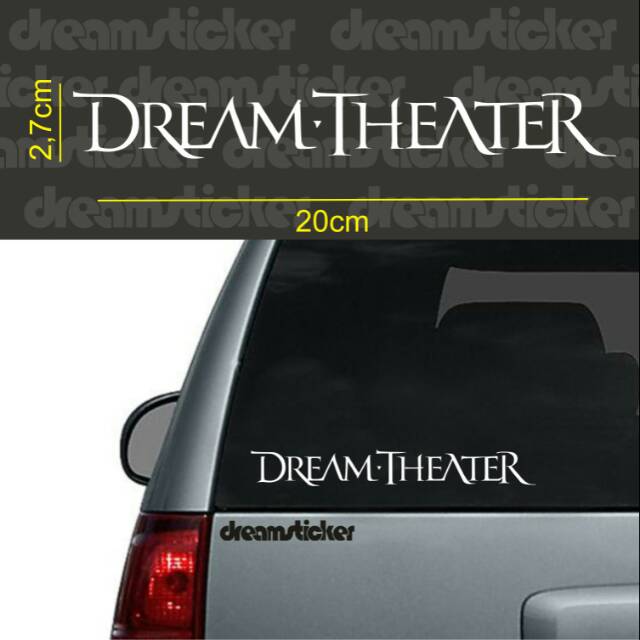 Sticker Stiker Musik Band Dream Theater