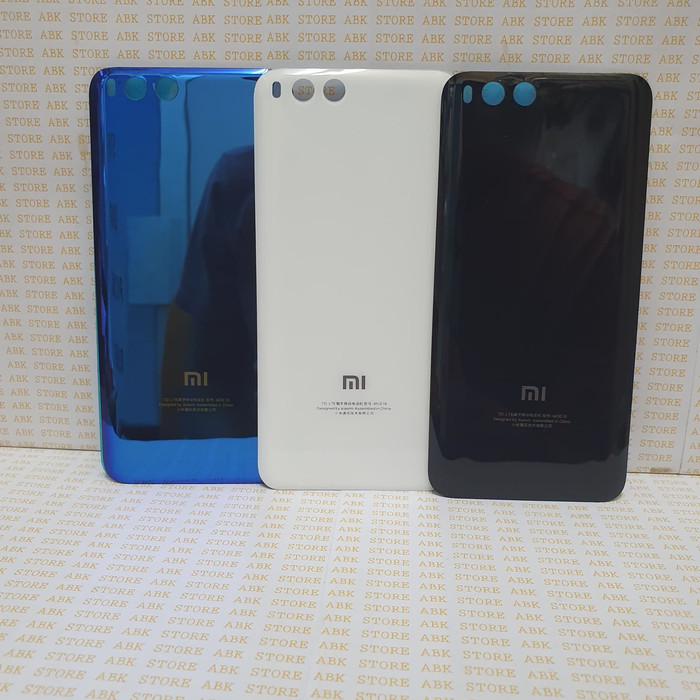 Backdoor Backcover Tutup belakang Xiaomi MI6 Mi 6 Original - Biru