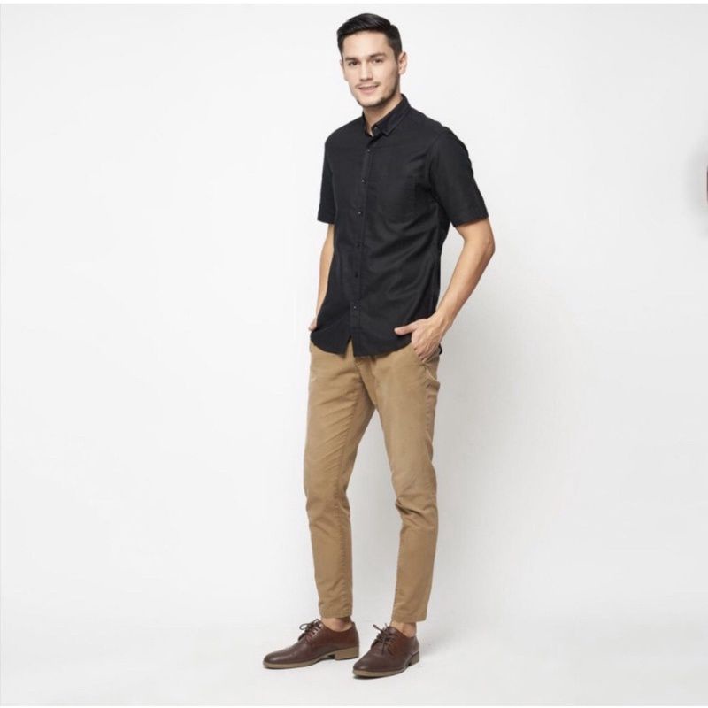 KEMEJA PENDEK polos NEW PREMIUM (BRAND SULTAN ORI CLOTHING)