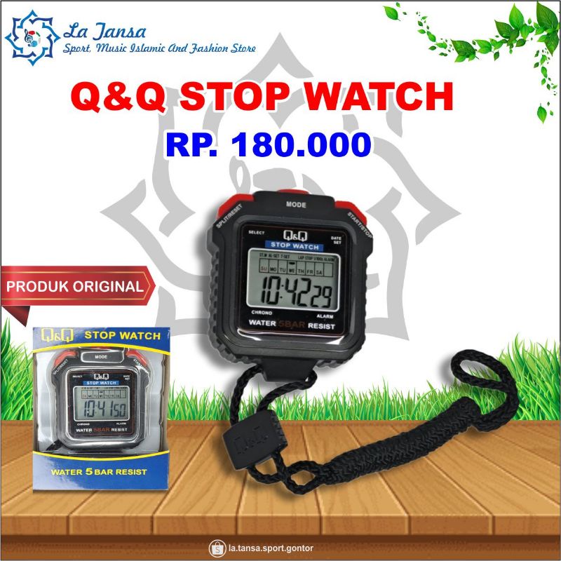 JUAL STOPWATCH MERK Q&amp;Q TERBARU