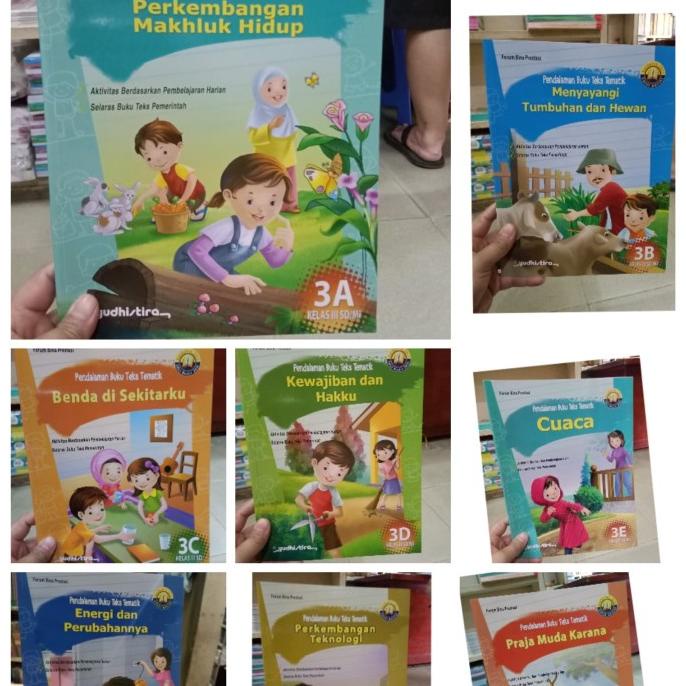 

Seri pendalaman buku tematik kelas 3 ABCDEFGH SD satu paket