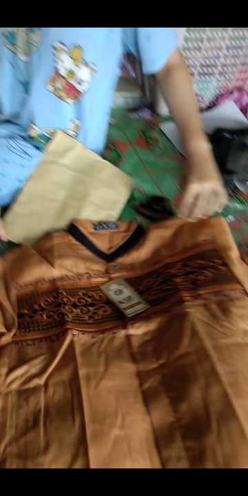 Bswart Batik Hrb026 Kenongo Hem Pendek Padi Pekalongan M L Xl Batik Pria Murah Modern Grosir Eltobeb