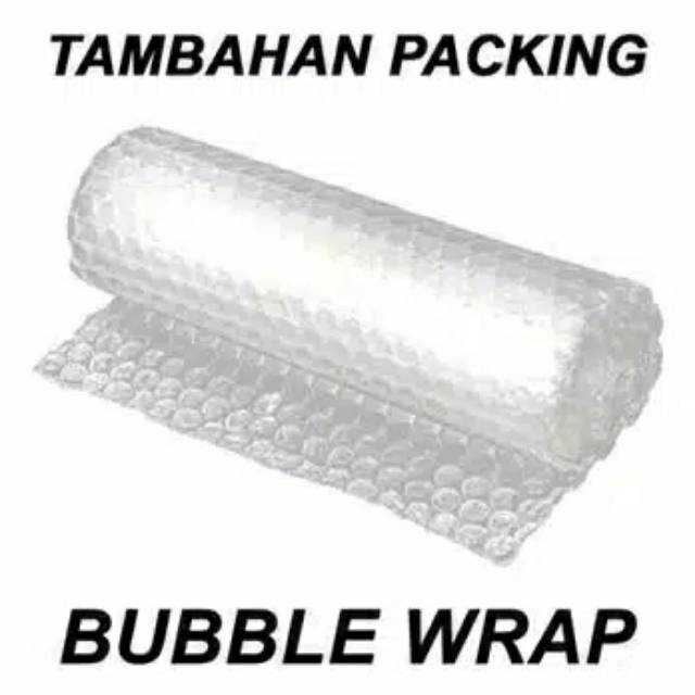 

Tambahan Packing Buble wrap agar tidak Rusak dan Aman saat pengiriman ekpedisi