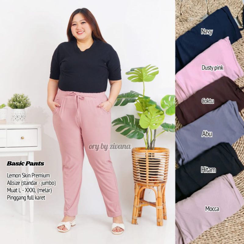 Bagie Pants JUMBO LEMON SKIN PREMIUM //JF5254