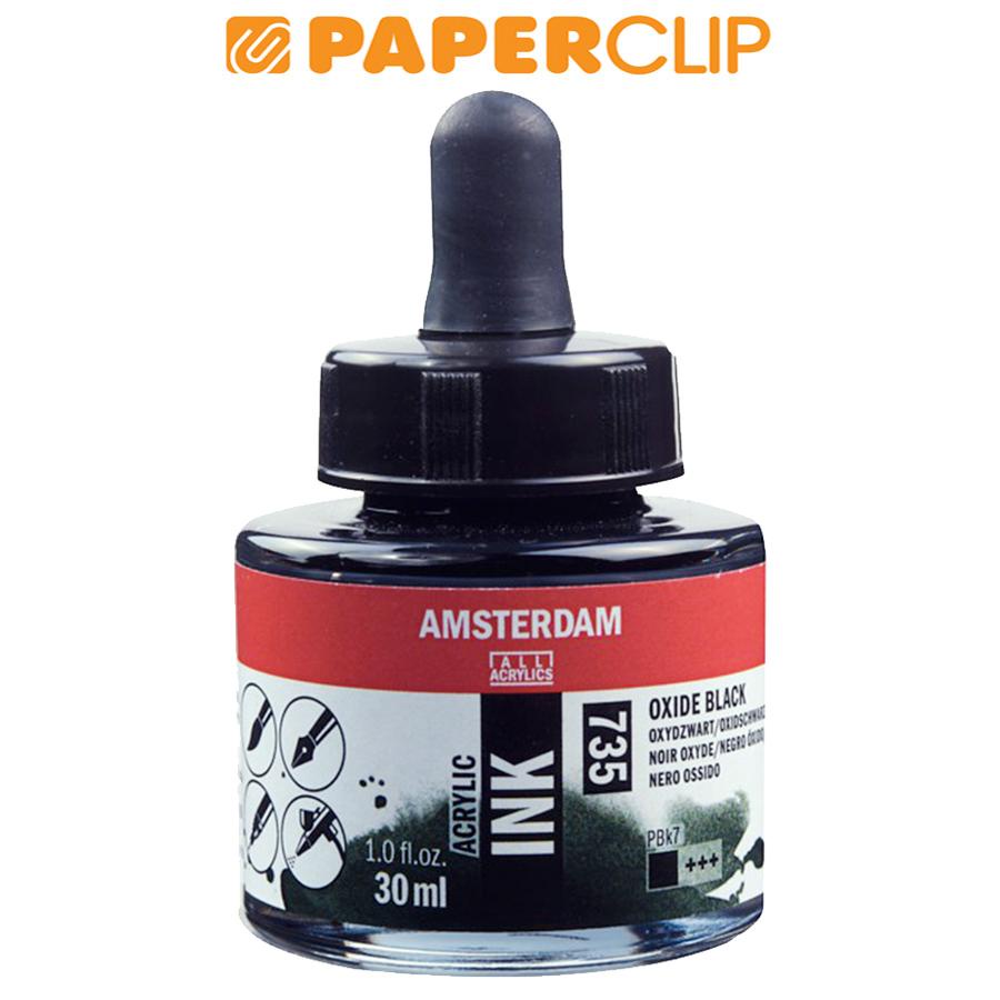 

CAT ACRYLIC AMSTERDAM 17207350AAC INK 30ML OXIDE BLACK