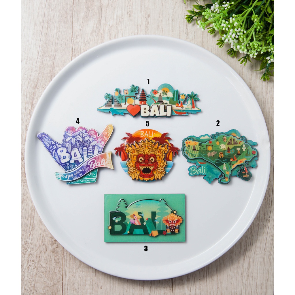 Souvenir/Magnet Kulkas/Type Cartoon/Souvenir/Aksesoris/Balikun Souvenir Arts