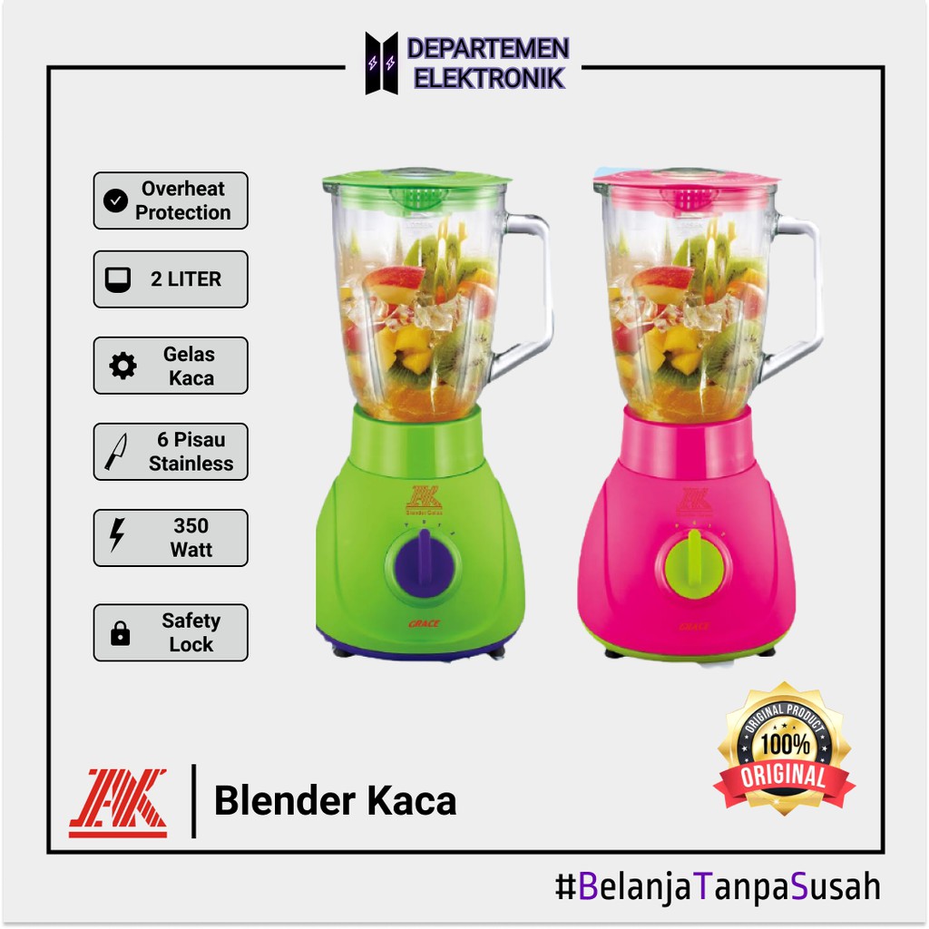 AK BLENDER KACA &quot; GRACE EDITION &quot; MURAH BANGET / GARANSI RESMI