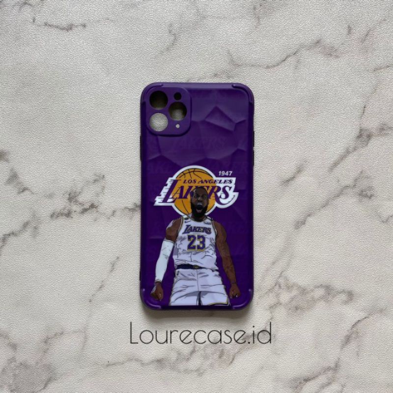 LC030 Case jordan NBA lakers iPhone 11 12 13 Pro Max XR XS Max