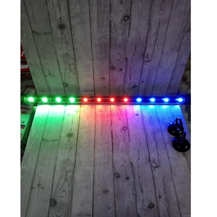 Lampu aquarium gaxindo RGB warna warni 6watt K5K2