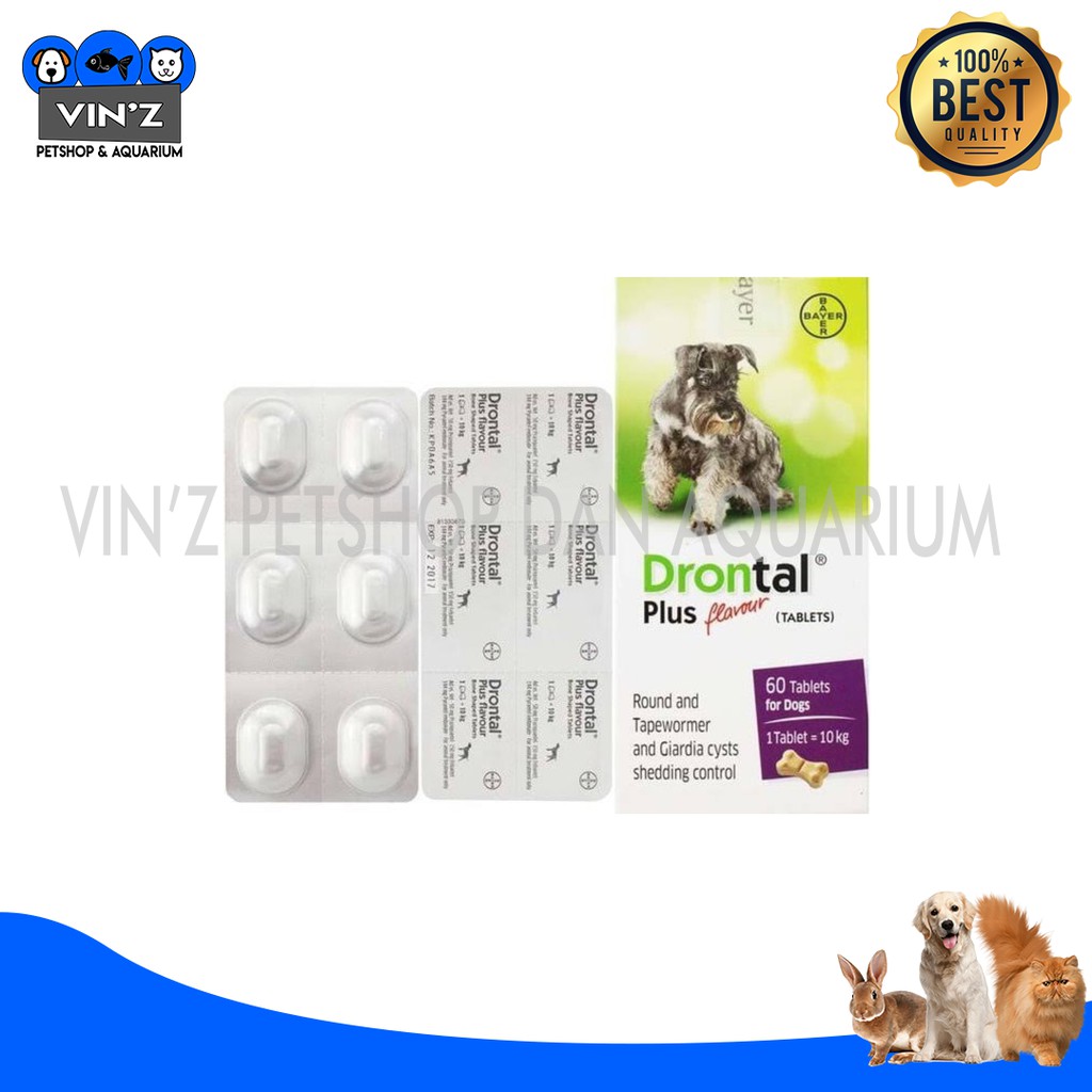 Obat Cacing Anjing DRONTAL