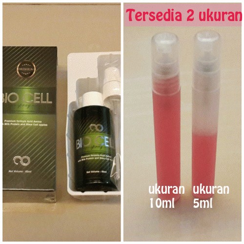 Serum Bio Cell Ukuran 5 ml (dengan botol spray) Lebih Hemat dan Terjangkau Original