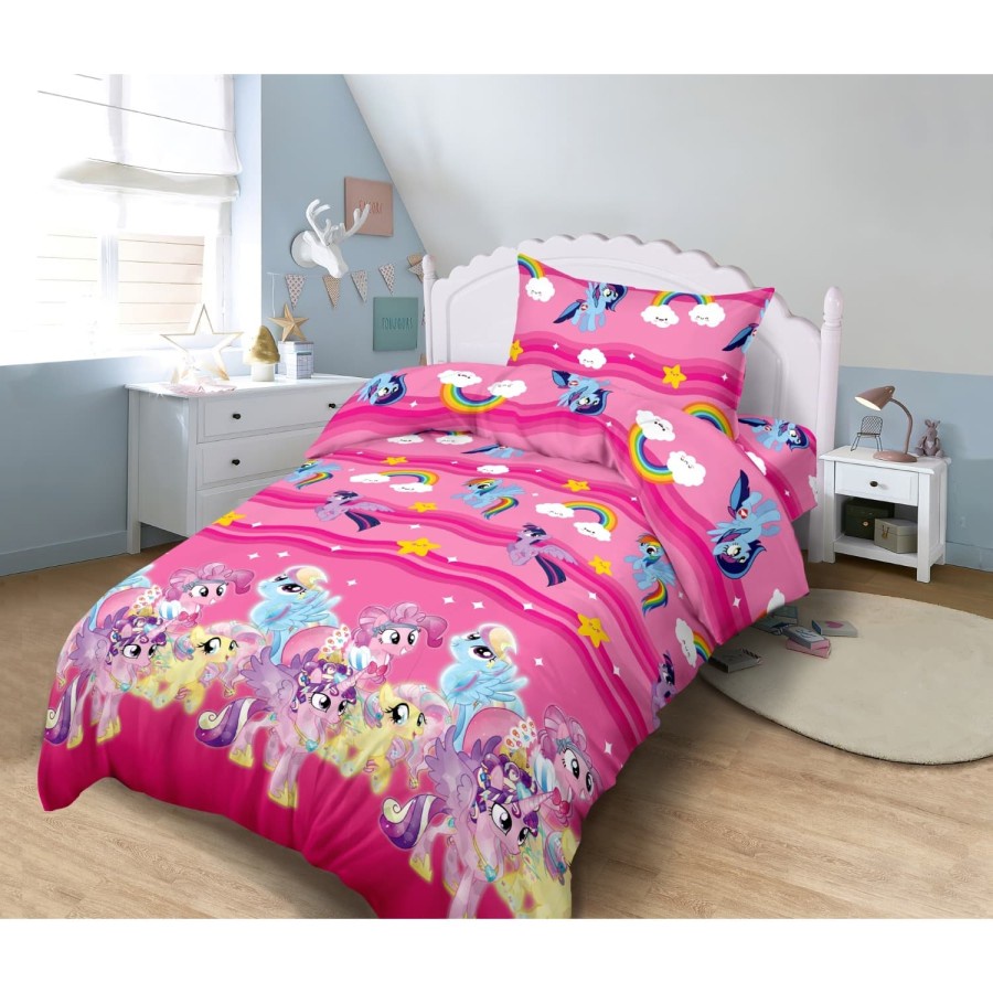 Lady Rose Bed Cover Single ( 120 x 200 ) - LITTLE PONY