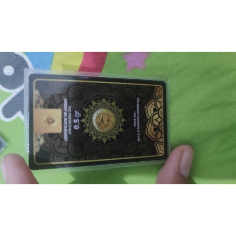 minigold 0.25 dan 0.5gram